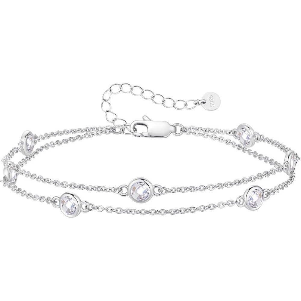 🔥Louisa Secret Birthstone Bracelet Women Silver Sterling CharmChristmas Jewelry